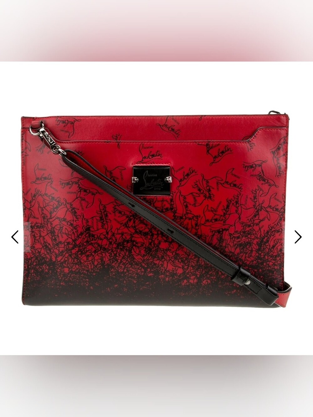 Authentic Christian Louboutin Logo Crossbody W/COA & Dustbag
